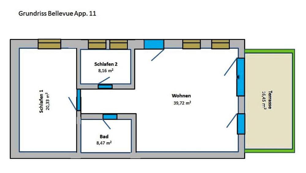 Appartement Bellevue-App-11 à Heringsdorf  Extérieur photo